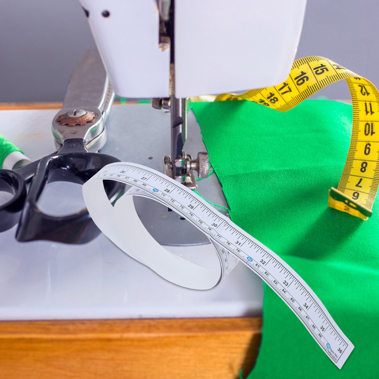 Tape Measure - 10 unidades de cinta métrica adhesiva