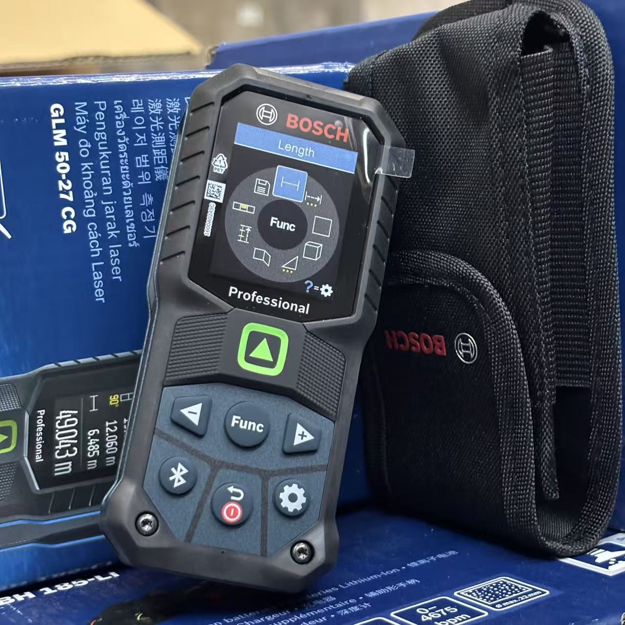 Tape Measure - Medidor de Distancia Láser Verde Bosch
