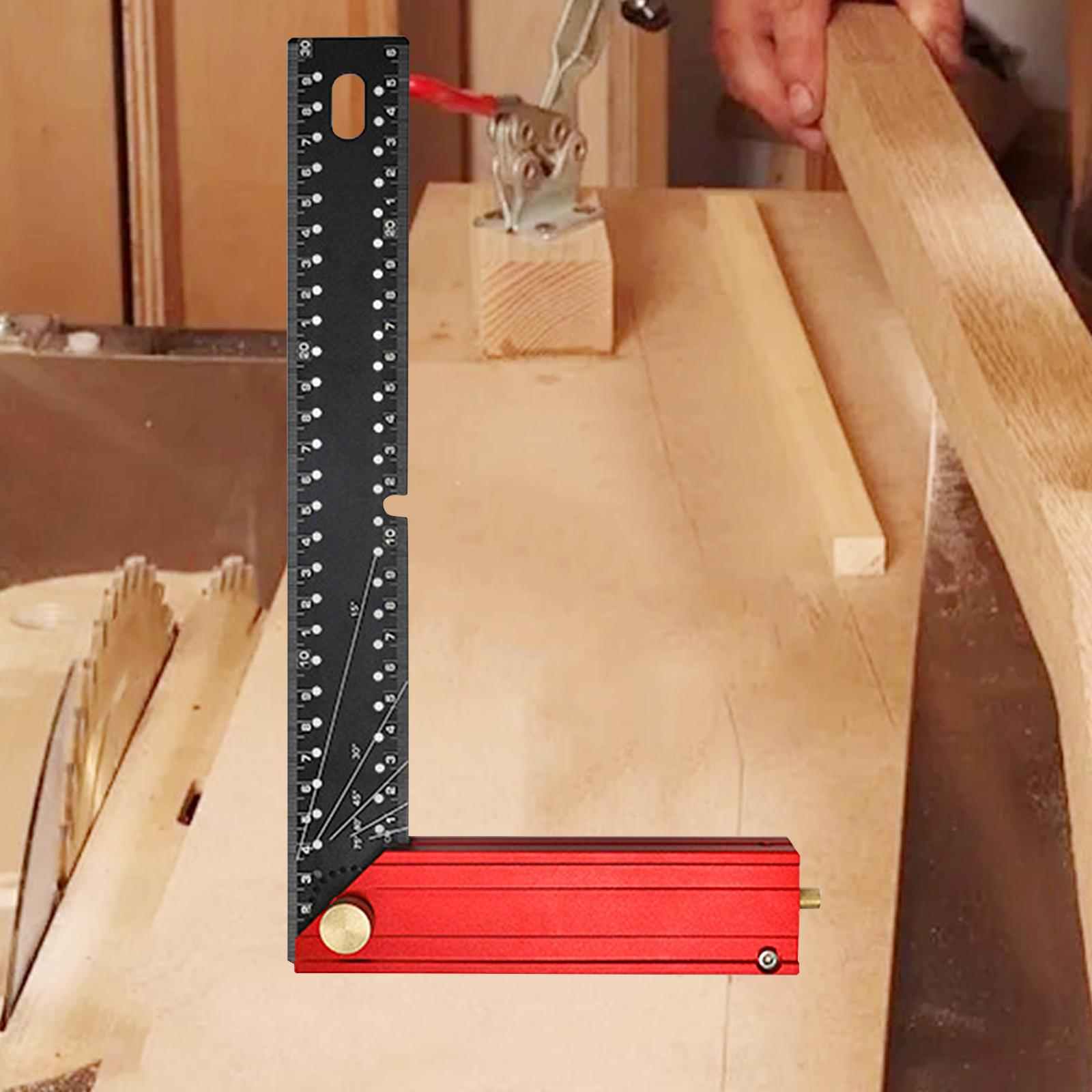 Home Improvement Mark - Escuadra de enmarcado de precisión L,