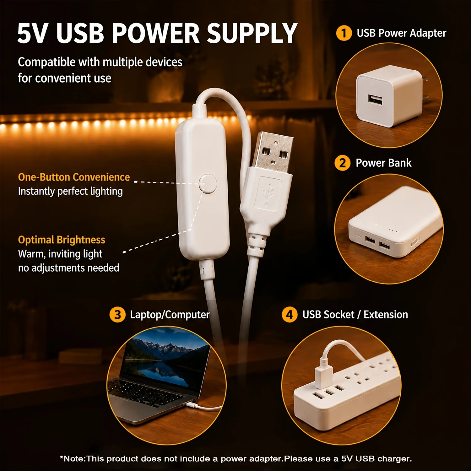 Tiras de luces LED con control - Led Strip Lights reseña y precio