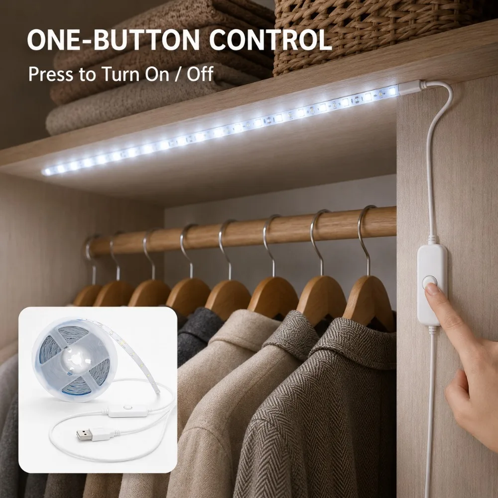Tiras de luces LED con control - Led Strip Lights reseña y precio