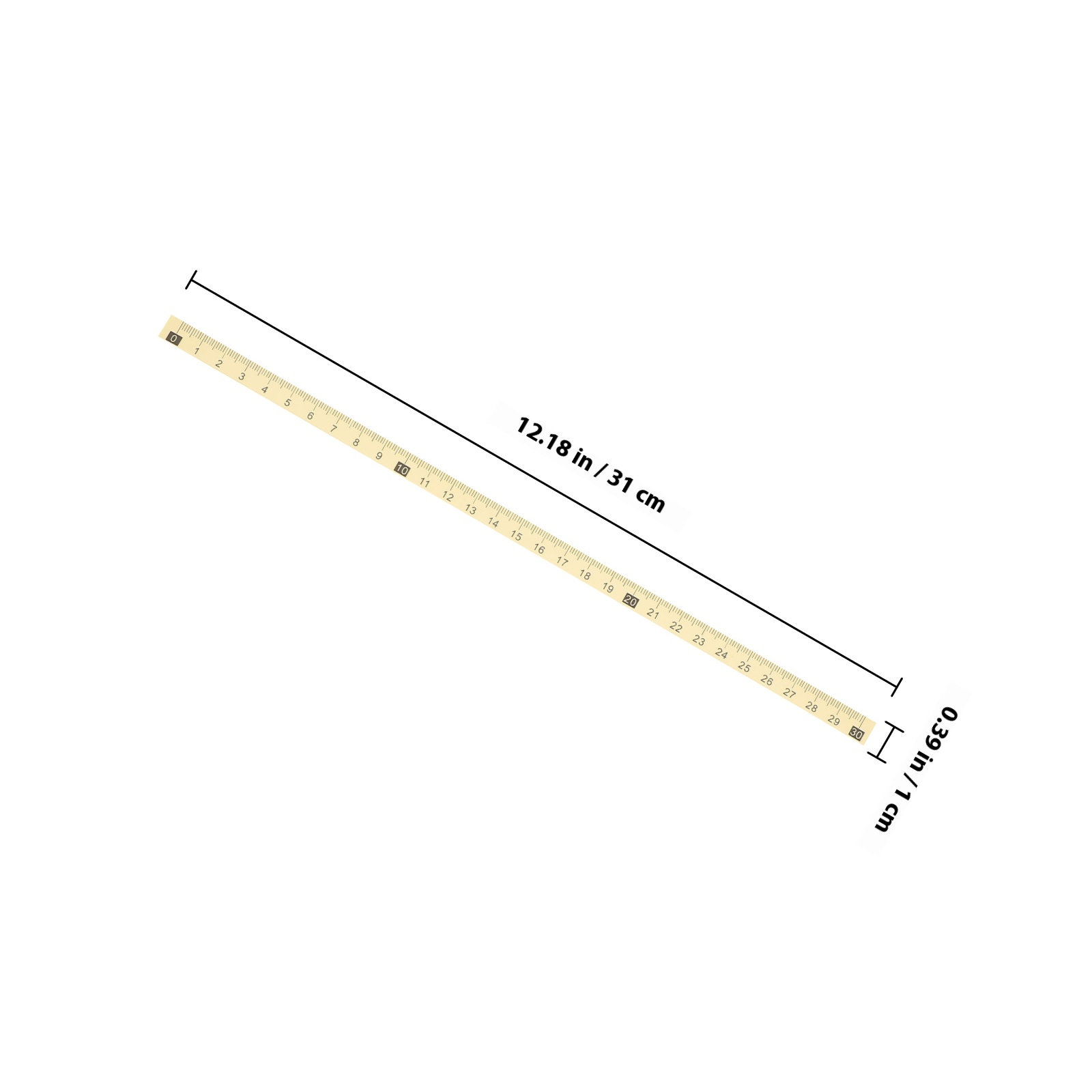 20 unidades de pegatinas adhes - Tape Measure reseña y precio