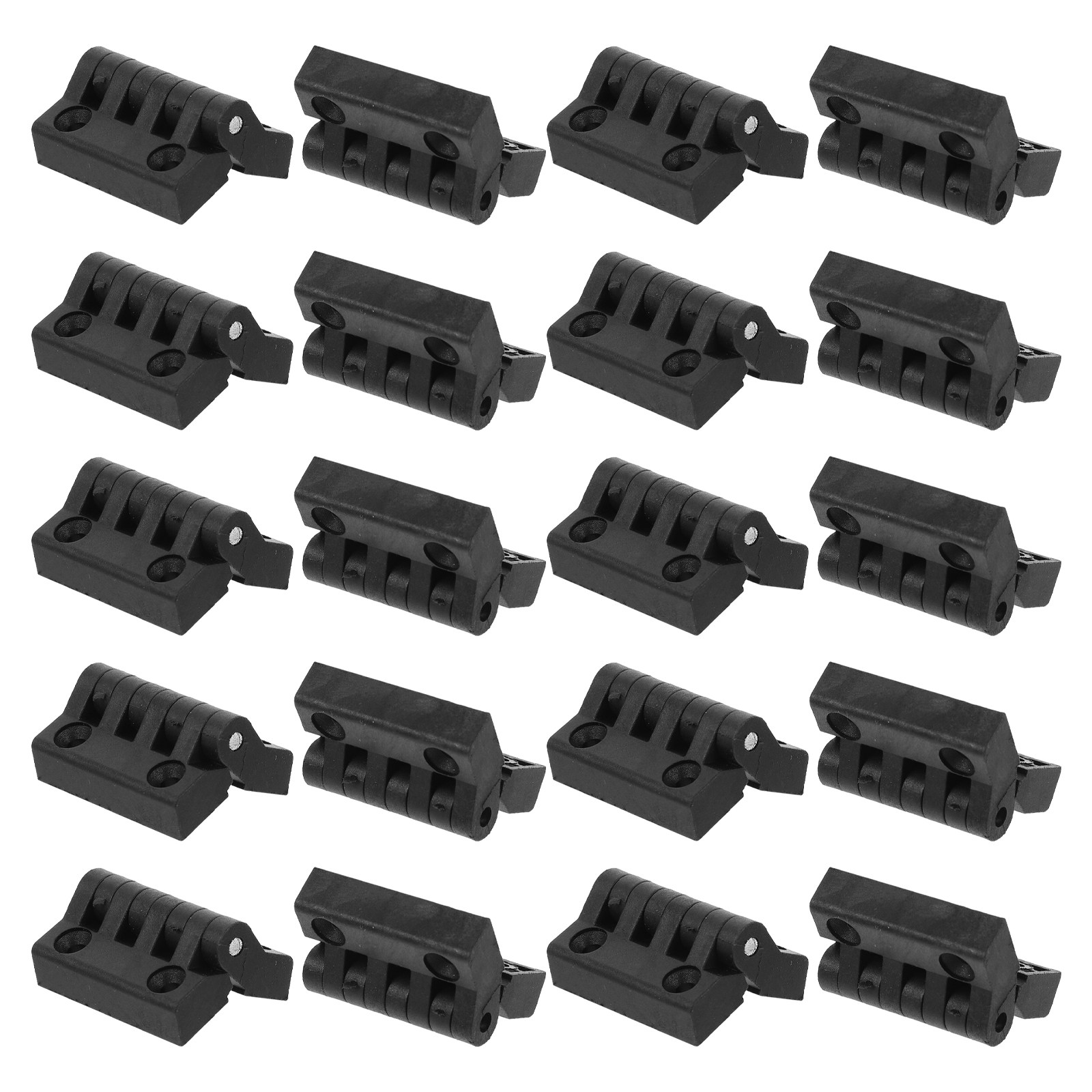 20 piezas de bisagras de plást - Cabinet Hinges reseña y precio