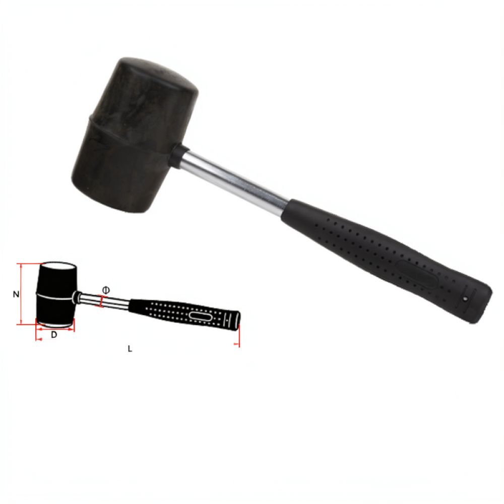 Martillo de goma ergonómico pa - Home Improvement Mark reseña y precio