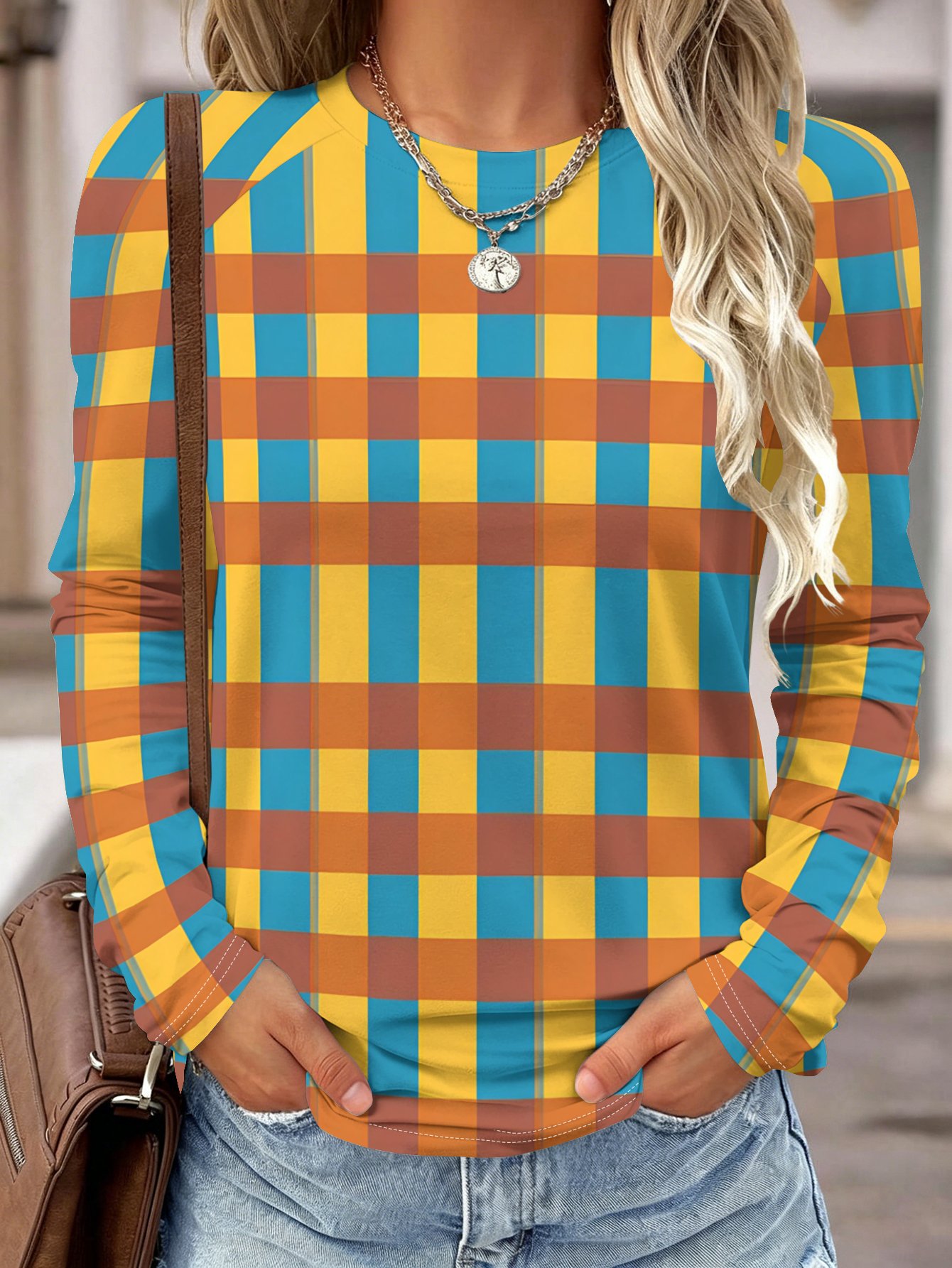 Camisa de manga larga para muj - Wallpaper reseña y precio