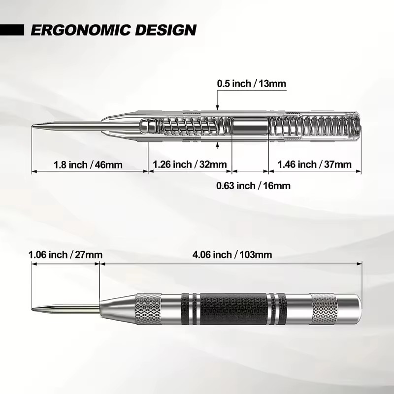 Punzón automático para marcar  - Drill Bits reseña y precio