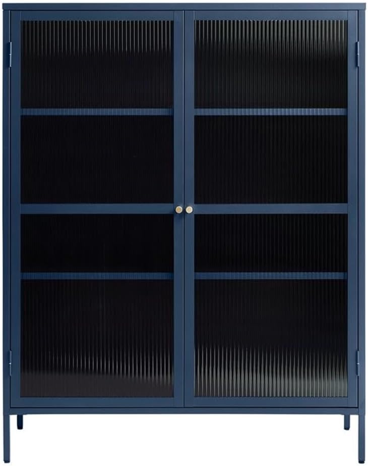 # Vitrina Moderna de Acero con - Cabinet Hinges reseña y precio