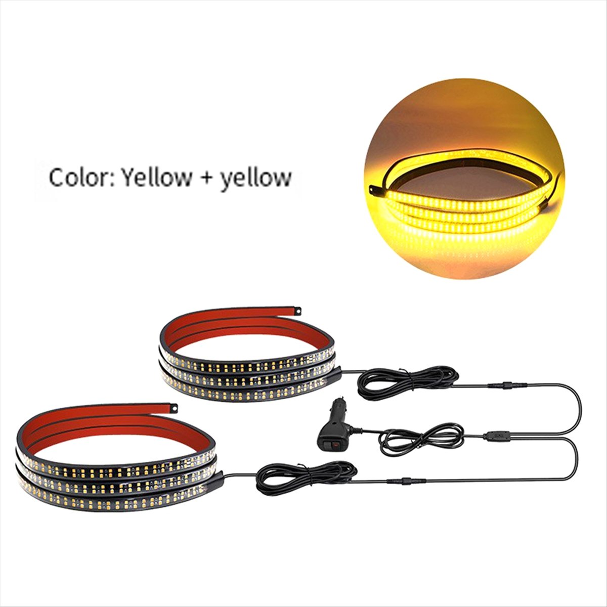 * X07A 60 pulgadas puerta tras - Led Strip Lights reseña y precio