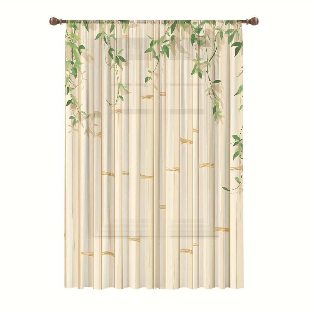 Cortina Transparente con Estam - Curtain Rods reseña y precio