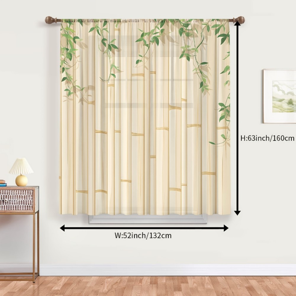 Cortina Transparente con Estam - Curtain Rods reseña y precio