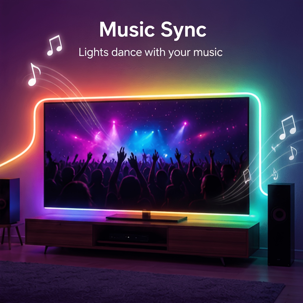 Tira de Luz LED RGBIC Flexible - Led Strip Lights reseña y precio