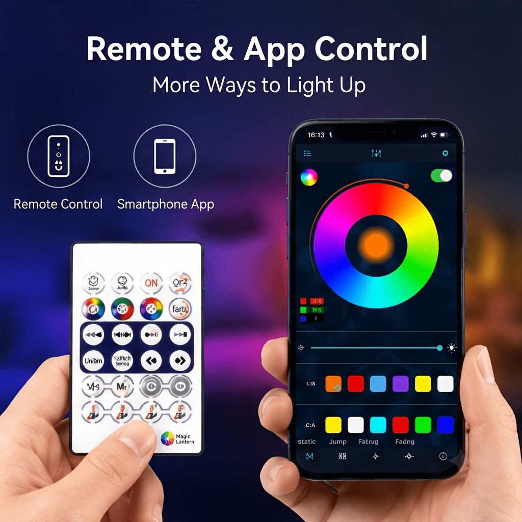 Tira de Luz LED RGBIC Flexible - Led Strip Lights reseña y precio
