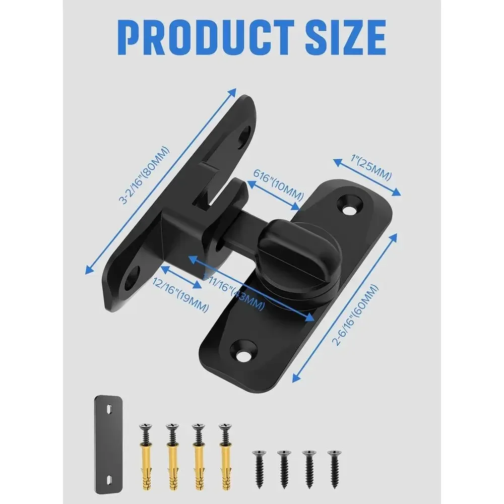 Cerradura de Puerta Abatible d - Door Lock reseña y precio