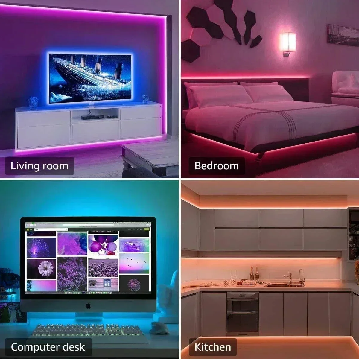 Tira de luces LED RGB intelige - Led Strip Lights reseña y precio