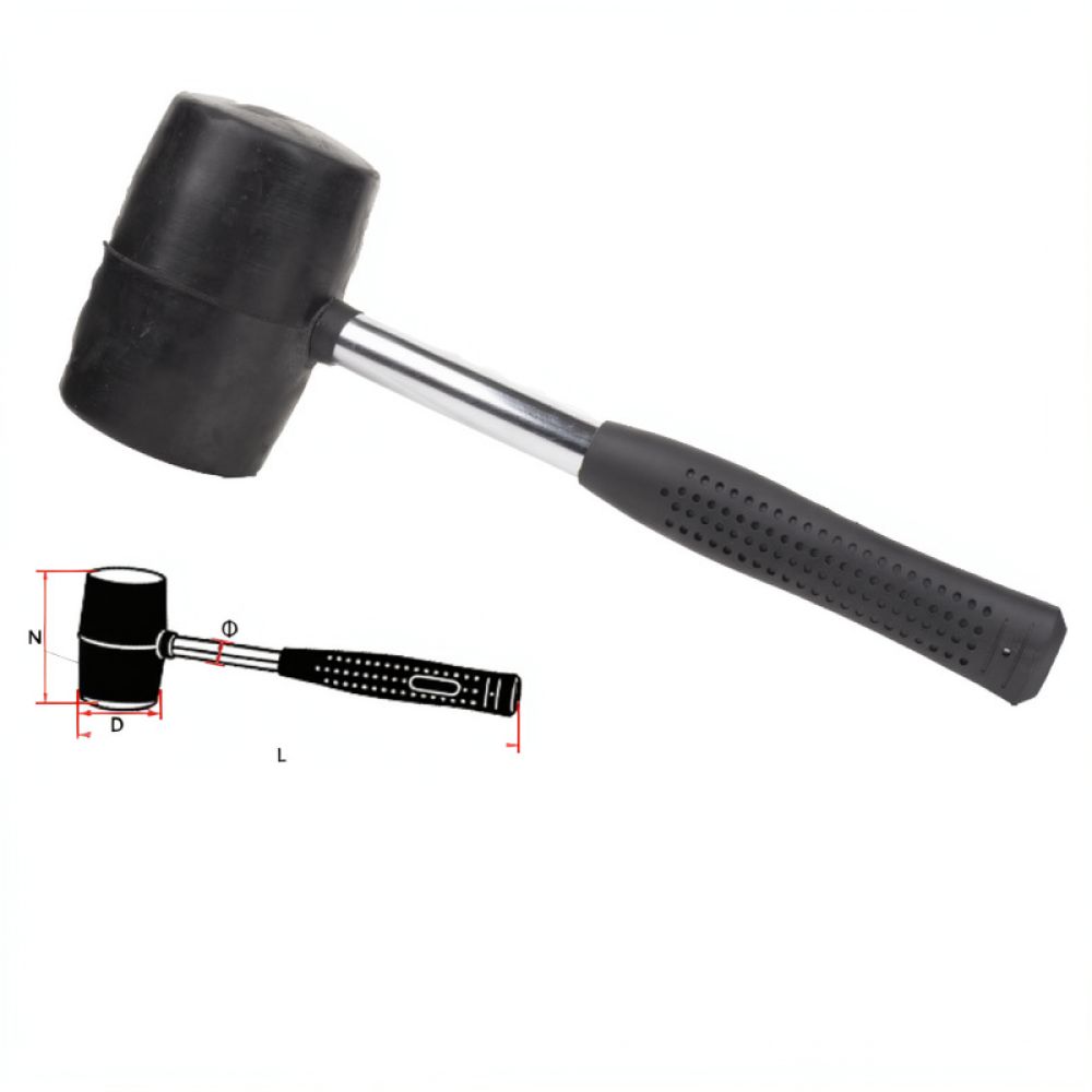 Martillo de goma de alta calid - Home Improvement Mark reseña y precio