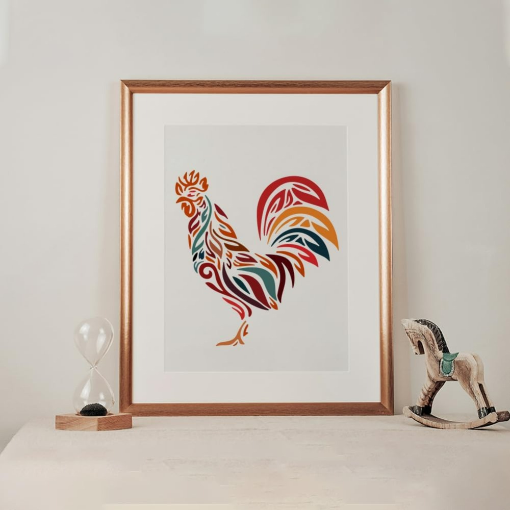 Plantilla de pollo, plantilla  - Paint Brush reseña y precio
