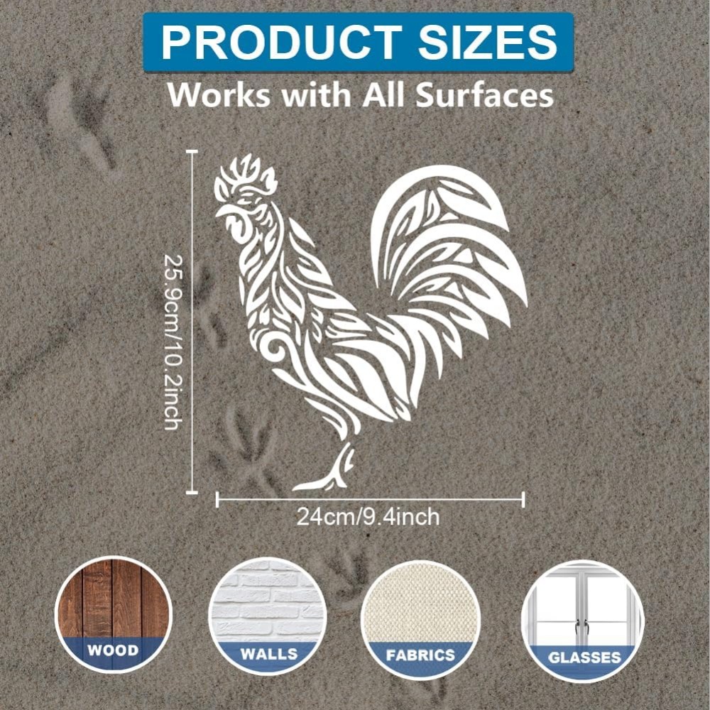 Plantilla de pollo, plantilla  - Paint Brush reseña y precio