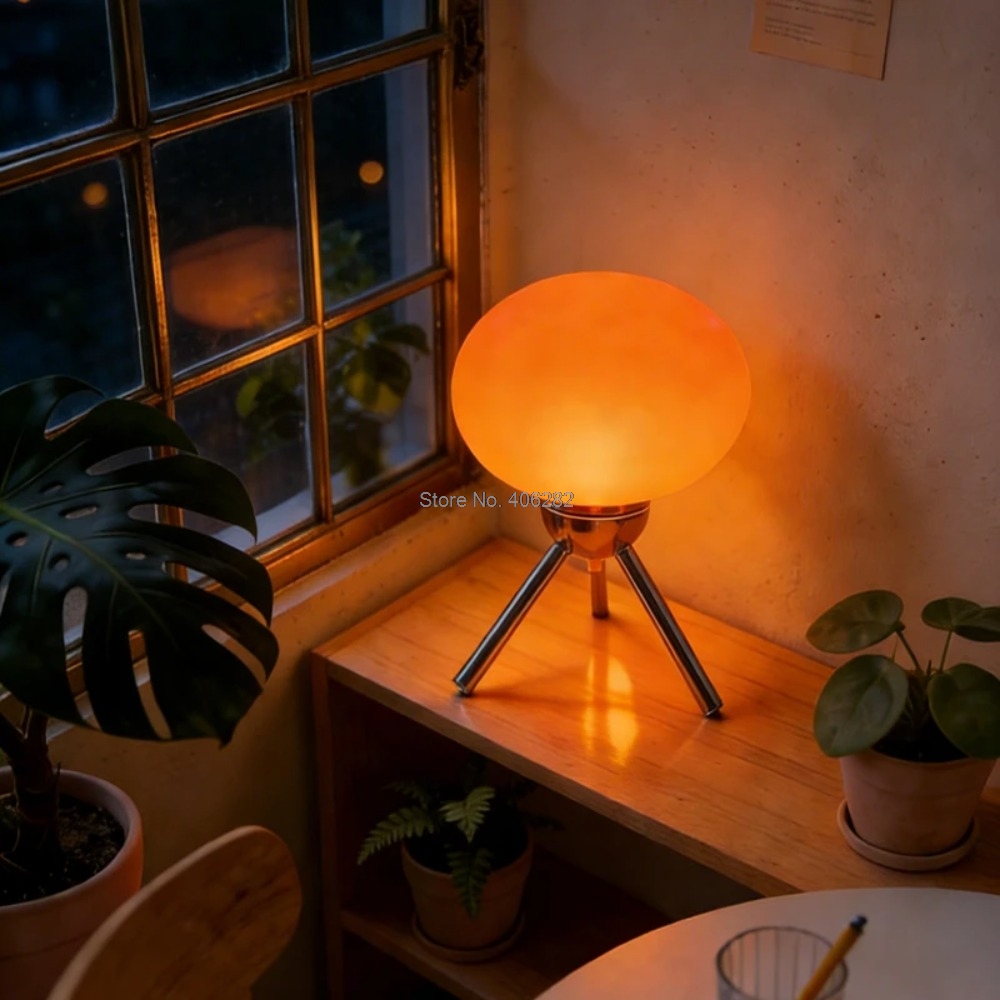Lámpara de mesa de cristal con - Light Switch reseña y precio