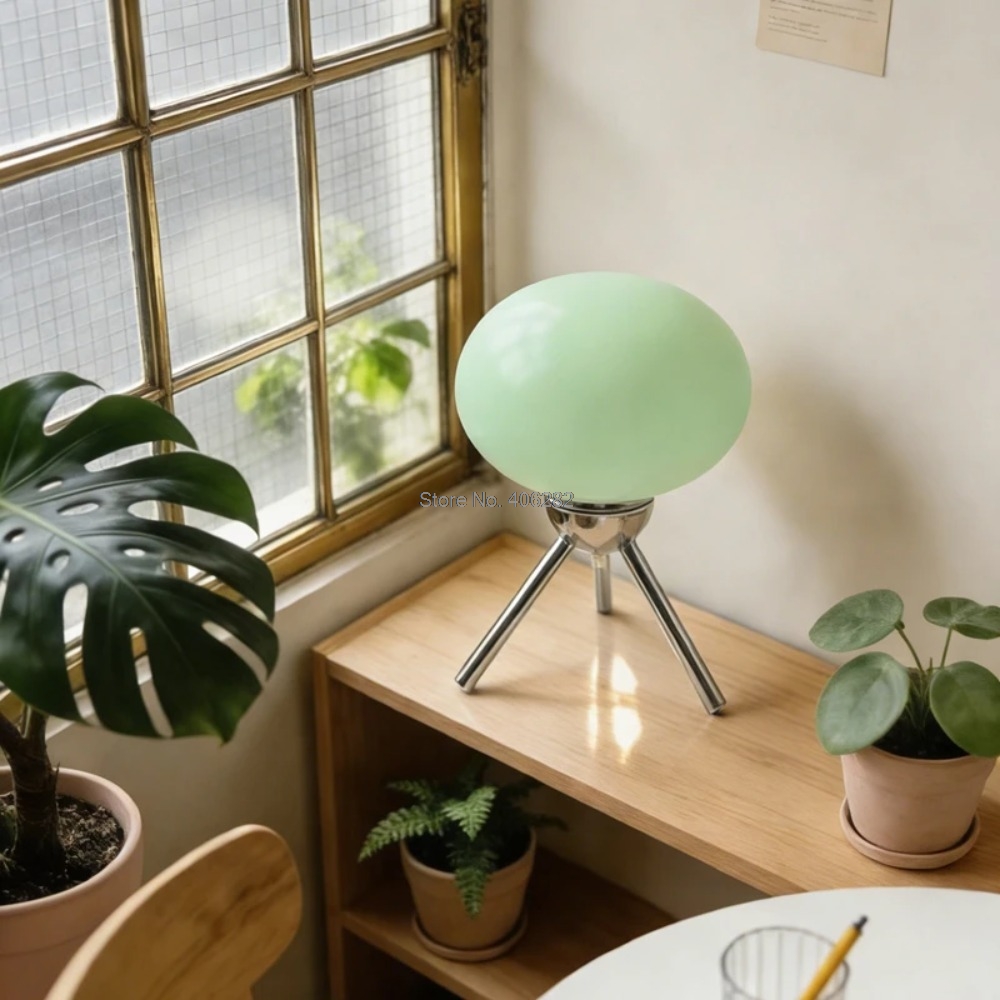 Lámpara de mesa de cristal con - Light Switch reseña y precio