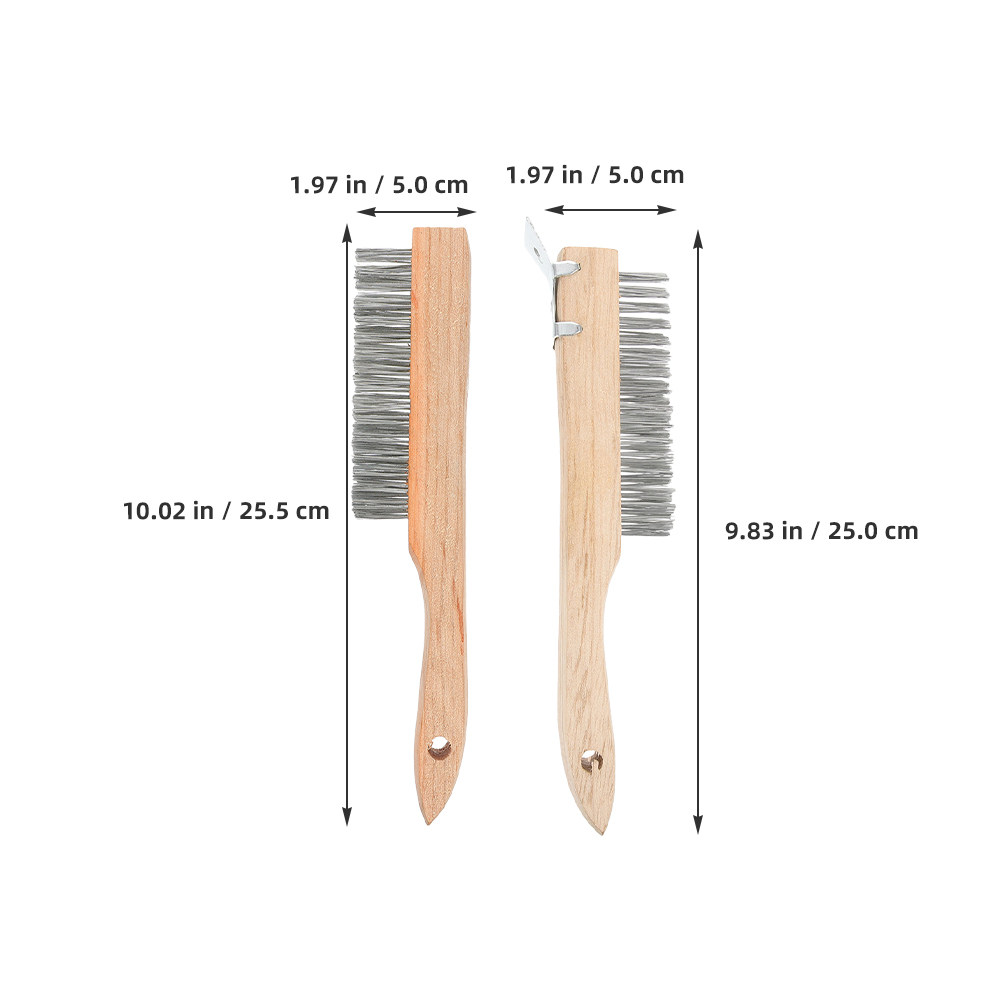Juego de 2 cepillos de alambre - Paint Brush reseña y precio