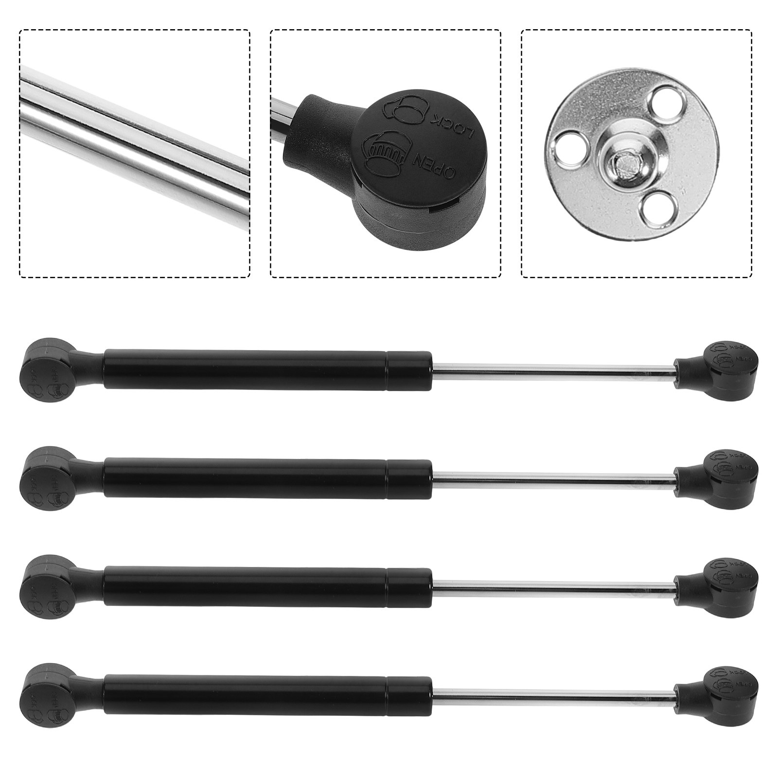 4 piezas de bisagras con cierr - Cabinet Hinges reseña y precio