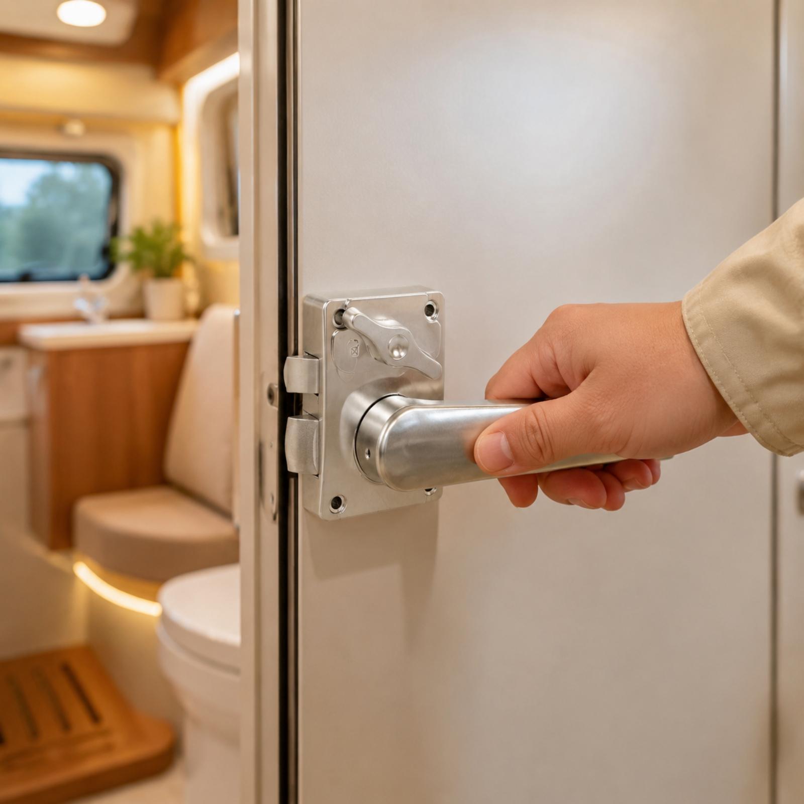 Cerradura para puerta de baño  - Door Handle reseña y precio